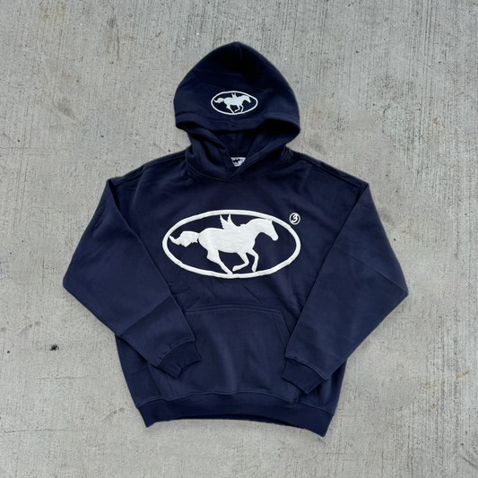 'NAVY BLUE' HORSEPOWER HOODIE