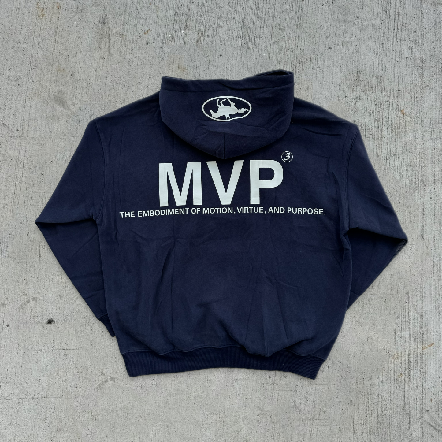 'NAVY BLUE' HORSEPOWER HOODIE